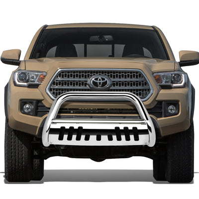 D-Motoring - Bull Bar - 3 in. - Chrome - 16-17 Toyota Tacoma - 5