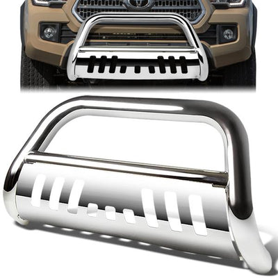 16-17 Toyota Tacoma Bull Bar w/Skid Plate - Stainless Steel