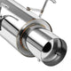 Catback Exhaust w/4.5 in. Muffler Tip <br>94-01 Acura Integra LS/GS/Special Edition