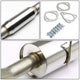 D-Motoring - Cat Back Exhaust System - W/ 4 Rolled Muffler Tip - Stainless Steel - 94-01 Integra GS/RS/LS - 4