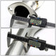 D-Motoring - Cat Back Exhaust System - W/ 4 Rolled Muffler Tip - Stainless Steel - 94-01 Integra GS/RS/LS - 6