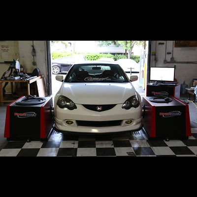 D-Motoring - Cat Back Exhaust System - W/ 4 Muffler Tip - Stainless Steel - 02-06 Acura RSX DC5 Type-S K20 - 2