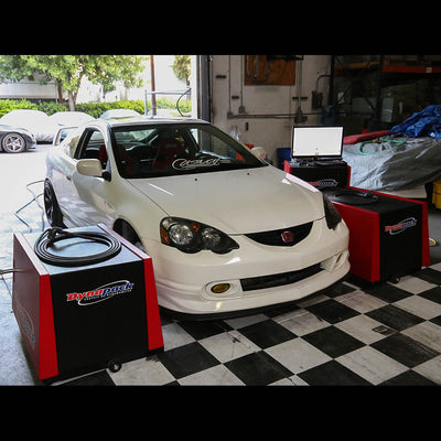 D-Motoring - Cat Back Exhaust System - W/ 4 Rolled Muffler Tip - Stainless Steel - 02-06 RSX DC5 Type-S K20A2 - 6