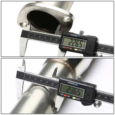 D-Motoring - Cat Back Exhaust System - W/ 4 Rolled Muffler Tip - Stainless Steel - 02-06 RSX DC5 Type-S K20A2 - 5