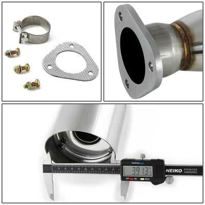 D-Motoring - Cat Back Exhaust System - W/ 4 Muffler Tip - Stainless Steel - 08-10 Chevy Cobalt SS Turbo - 2