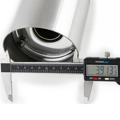 D-Motoring - Cat Back Exhaust System - W/ 4 Muffler Tip - Stainless Steel - 08-10 Chevy Cobalt SS Turbo - 5