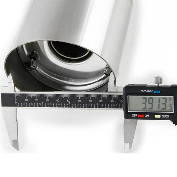 D-Motoring - Cat Back Exhaust System - W/ 4 Muffler Tip - Stainless Steel - 08-10 Chevy Cobalt SS Turbo - 5