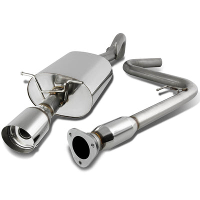 D-Motoring - Cat Back Exhaust System - W/ 4 Muffler Tip - Stainless Steel - 08-10 Chevy Cobalt SS Turbo - 1