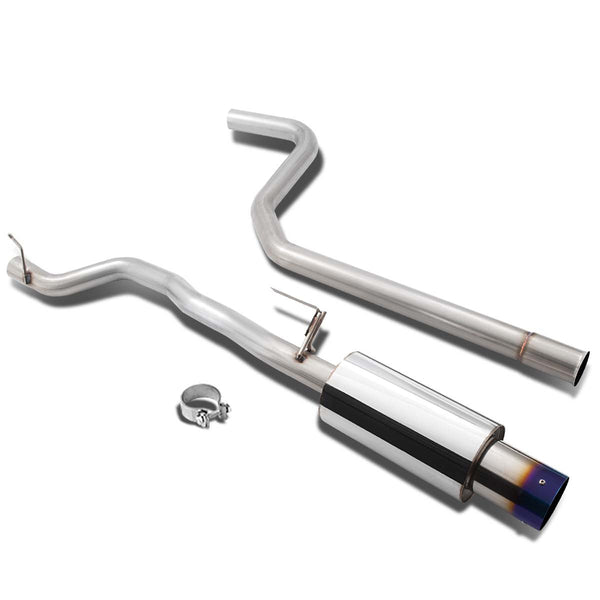 Catback Exhaust w/4 in. OD Burnt Muffler Tip 95-05 Chevy Cavalier Pont ...