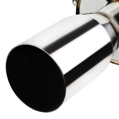 D-Motoring - Cat Back Exhaust System - W/ 3.5 Muffler Tip - Stainless Steel - 05-07 Chevy Cobalt LS/LT/LTZ/-09 G5 2.2 - 2