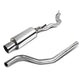 D-Motoring - Cat Back Exhaust System - W/ 4 Muffler Tip - Stainless Steel - 95-05 Chevy Cavalier LS/RS 2.2 L61 - 1