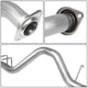 D-Motoring - Cat Back Exhaust System - W/ 4 Rolled Muffler Tip - Stainless Steel - 99-07 Chevy Silverado/Gmc Sierra 1500 - 4
