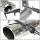 D-Motoring - Cat Back Exhaust System - W/ 4 Rolled Muffler Tip - Stainless Steel - 99-07 Chevy Silverado/Gmc Sierra 1500 - 6