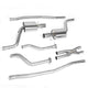 D-Motoring - Cat Back Exhaust System - W/ 4.5 Dual Muffler Tips - Stainless Steel - 09-14 Cadillac CTS - 6