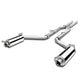 D-Motoring - Cat Back Exhaust System - W/ 2.25 Dual Muffler Tips - Stainless Steel - 11-14 Dodge Charger 3.6 V6 - 1