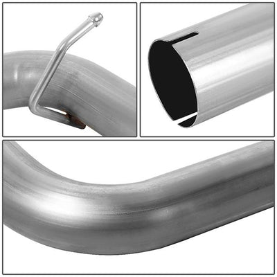 Catback Exhaust w/4.75 in. OD Burnt Muffler Tip <br>00-05 Dodge Neon SOHC Base SE SXT LE R/T ACR LX ES