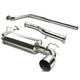 D-Motoring - Cat Back Exhaust System - W/ 4.75 Muffler Tip - Stainless Steel - 00-05 Dodge Neon SOHC A588 - 1