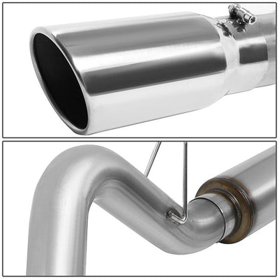 94-02 Dodge Ram 2500 3500 5.9L Turbo Diesel Cat Back Exhaust System - 5Muffler Tip - Aluminized Steel - CBE-DR-001 - 3