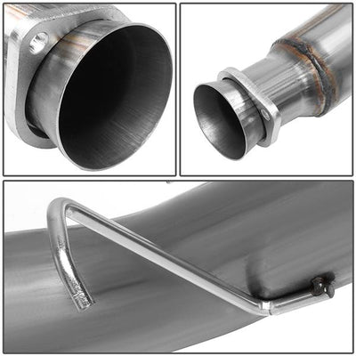 94-02 Dodge Ram 2500 3500 5.9L Turbo Diesel Cat Back Exhaust System - 5Muffler Tip - Aluminized Steel - CBE-DR-001 - 5