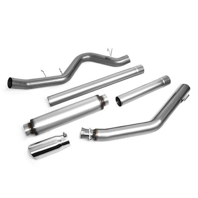 94-02 Dodge Ram 2500 3500 5.9L Turbo Diesel Cat Back Exhaust System - 5Muffler Tip - Aluminized Steel - CBE-DR-001 - 6