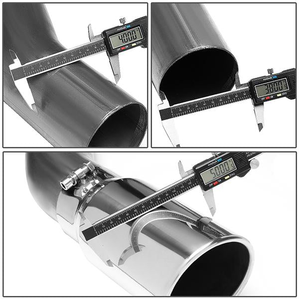 94-02 Dodge Ram 2500 3500 5.9L Turbo Diesel Cat Back Exhaust System - 5Muffler Tip - Aluminized Steel - CBE-DR-001 - 7
