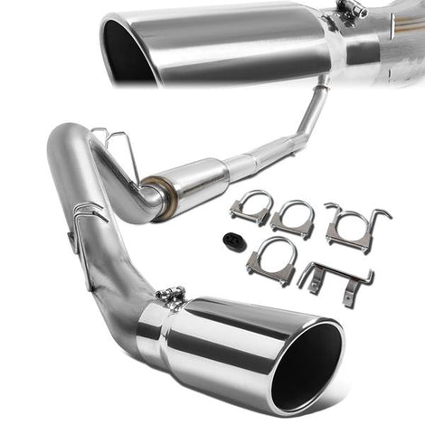 94-02 Dodge Ram 2500 3500 5.9L Turbo Diesel Cat Back Exhaust System - 5Muffler Tip - Aluminized Steel - CBE-DR-001 - 1