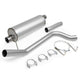 D-Motoring - Cat Back Exhaust System - W/ 3 Muffler Tip - Aluminized Steel - Ram 1500 4.7L 5.7L V8 / 2500 3500 4.7L 5.7L V8  - 1