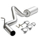 D-Motoring - Cat Back Exhaust System - W/ 3 Muffler Tip - Aluminized Steel - 94-97 Dodge Ram 1500 3.9L / 5.2L / 5.9L - 1