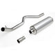 D-Motoring - Cat Back Exhaust System - W/ 3 Muffler Tip - Aluminized Steel - 94-97 Dodge Ram 1500 3.9L / 5.2L / 5.9L - 3