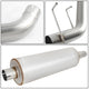 D-Motoring - Cat Back Exhaust System - W/ 3 Muffler Tip - Aluminized Steel - 98-01 Ram Std/Ext 3.9/5.2/5.9 - 4