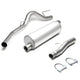 D-Motoring - Cat Back Exhaust System - W/ 3 Muffler Tip - Aluminized Steel - 09-10 Ford F-150 4.2L 4.6L 5.4L - 3