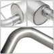 D-Motoring - Cat Back Exhaust System - W/ 3 Muffler Tip - Aluminized Steel - 09-10 Ford F-150 4.2L 4.6L 5.4L - 4