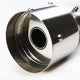 D-Motoring - Cat Back Exhaust System - W/ 4.5 Muffler Tip - Stainless Steel - 00-04 Ford Focus ZX3 / ZX5 - 2
