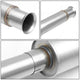 D-Motoring - 16-18 Ford Focus RS Cat Back Exhaust System - 3 - Muffler Tip - Stainless Steel - 5
