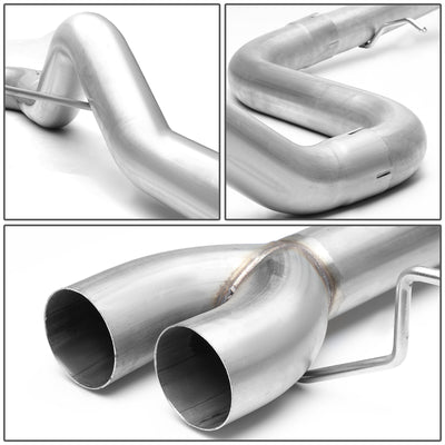 D-Motoring - 14-18 Ford Fiesta ST 1.6L Turbo Cat Back Exhaust System - 3 - Muffler Tip - 2