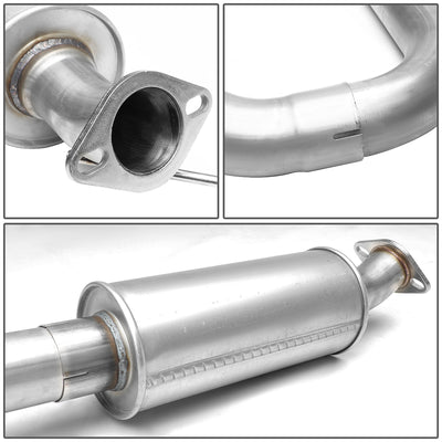 D-Motoring - 14-18 Ford Fiesta ST 1.6L Turbo Cat Back Exhaust System - 3 - Muffler Tip - 3