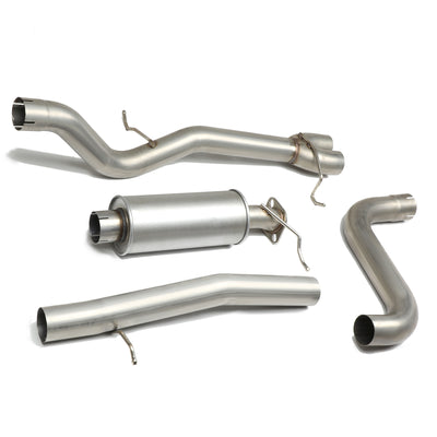 D-Motoring - 14-18 Ford Fiesta ST 1.6L Turbo Cat Back Exhaust System - 3 - Muffler Tip - 4
