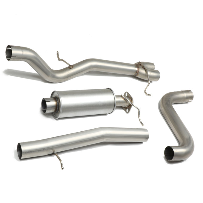 D-Motoring - 14-18 Ford Fiesta ST 1.6L Turbo Cat Back Exhaust System - 3 - Muffler Tip - 4