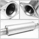 D-Motoring - Cat Back Exhaust System - W/ 2.5 Muffler Tip - Stainless Steel - 07-14 Toyota FJ Cruiser - 2