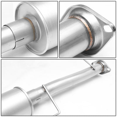 D-Motoring - Cat Back Exhaust System - W/ 2.5 Muffler Tip - Stainless Steel - 07-14 Toyota FJ Cruiser - 3