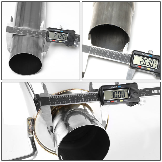 D-Motoring - 11-14 Ford Mustang 5.0L Cat Back Exhaust System - 3 - Muffler Tip - Dual - 5