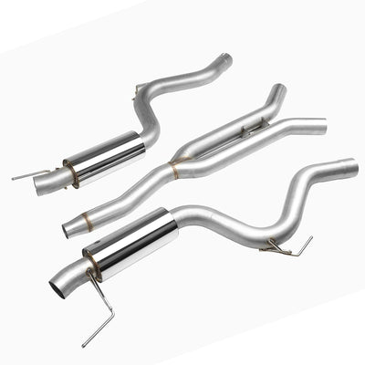 D-Motoring - 15-18 Ford Mustang 2.3L Ecoboost Cat Back Exhaust System - 3 - 4