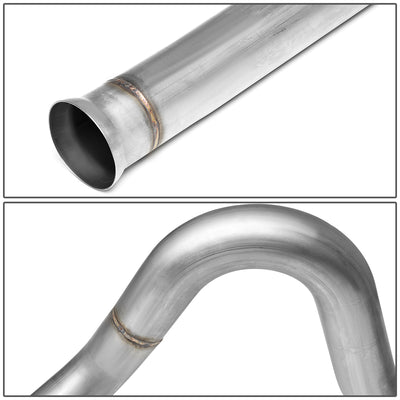 D-Motoring - 94-95 Ford Mustang 5.0L V8 Cat Back Exhaust System - 2.5 - Dual - Stainless Steel - 4