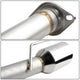 D-Motoring - Cat Back Exhaust System - W/ 4 Diagonal Muffler Tip - Stainless Steel - 96-04 Ford Mustang GT V8 - 4