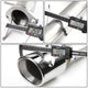 D-Motoring - Cat Back Exhaust System - W/ 4 Diagonal Muffler Tip - Stainless Steel - 96-04 Ford Mustang GT V8 - 5
