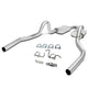 D-Motoring - 99-04 Ford Mustang 3.8L 3.9L V6 Cat Back Exhaust System - 2.5 - Dual - Stainless Steel - 1