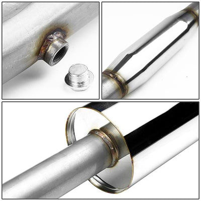 Catback Exhaust System w/4 in. OD Muffler Tip <br>99-03 Mitsubishi Galant 2.4L