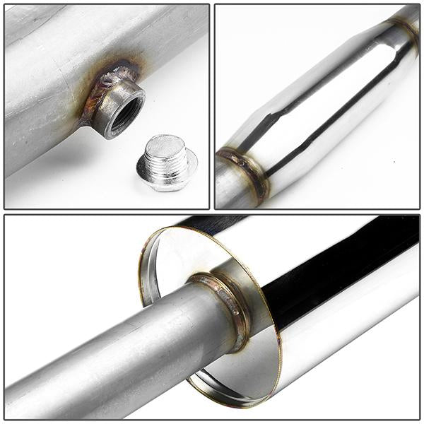 Catback Exhaust System w/4 in. OD Muffler Tip <br>99-03 Mitsubishi Galant 2.4L