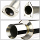 D-Motoring - Cat Back Exhaust System - W/ 4 Rolled Muffler Tip - Stainless Steel - 99-03 Mitsubishi Galant DS / ES / LS - 2