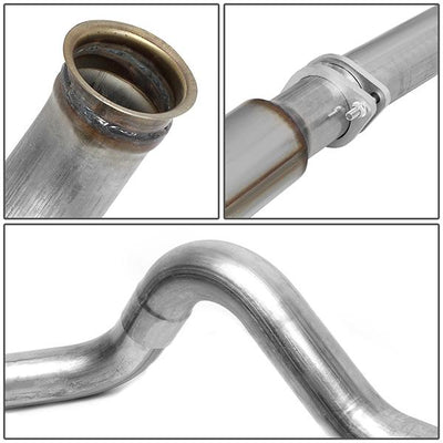 93-00 Chevy/Gmc C/K 6.5 Diesel Cat Back Exhaust System - 4Od - W/Muffler+Tip - Aluminized Steel - 5